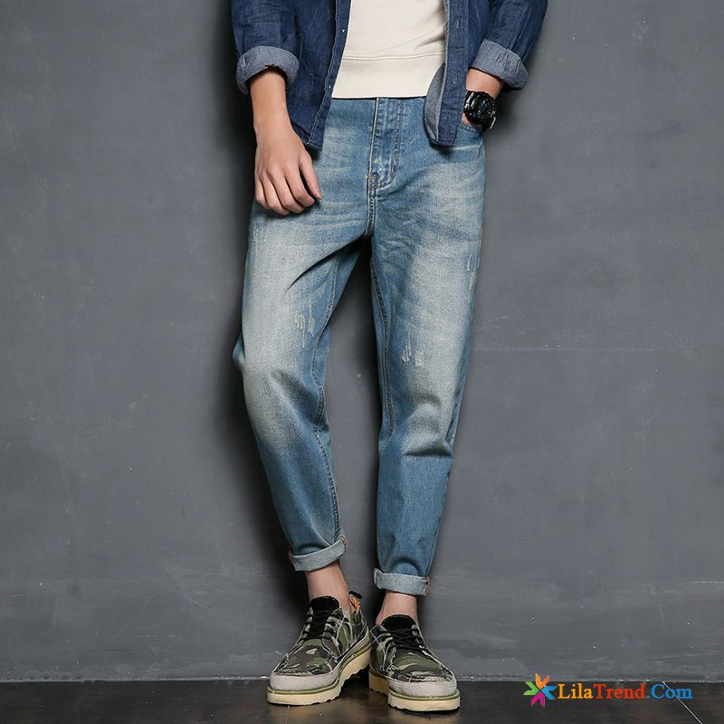 Hosen Jeans Herren Hosen Lange Lose Retro Jeans Kaufen