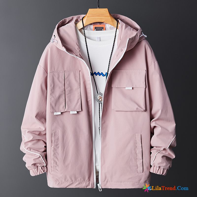 Jacke Mit Kapuze Herren Dunkelrot Gut Aussehend Herren Rosa Kleider Neu Günstig