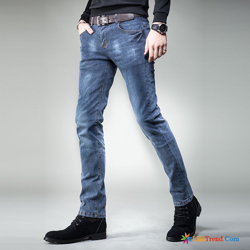 Jeans Große Größen Herren Günstig Gerade Jeans Retro Trend Lange