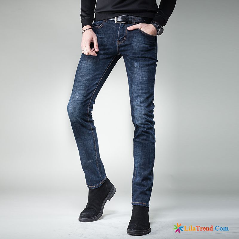 Jeans Große Größen Herren Günstig Gerade Jeans Retro Trend Lange