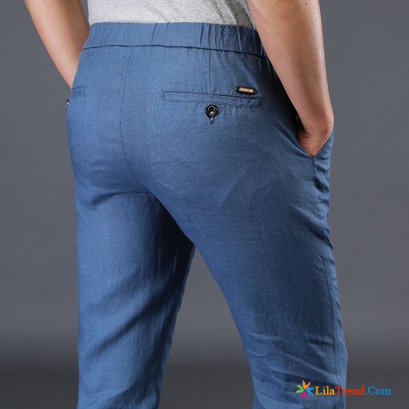 Jeans Hosen Männer Mode Große Größe Elastisch Hose Lose Kaufen