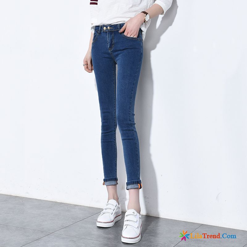 Jeans Skinny Damen Neunte Hose Jeans Schlank Feder Bleistift Hose Kaufen