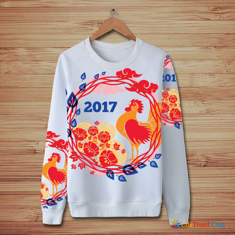 Kapuzenpulli Ohne Ärmel Herren Chinesischer Stil Paar Drucken Kleider Hoodies Sale