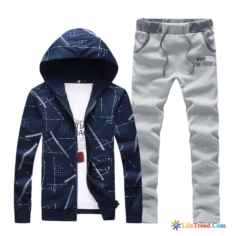 Kapuzenpulli Schalkragen Herren Strickjacke Feder Junior Teenager Schüler Günstig