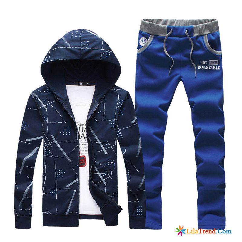 Kapuzenpulli Schalkragen Herren Strickjacke Feder Junior Teenager Schüler Günstig