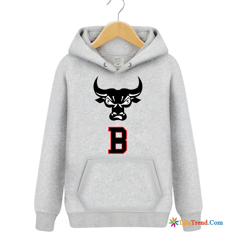 Kapuzenpulli Weihnachten Herren Brief Trendmarke Überzieher Schüler Hoodies Günstig