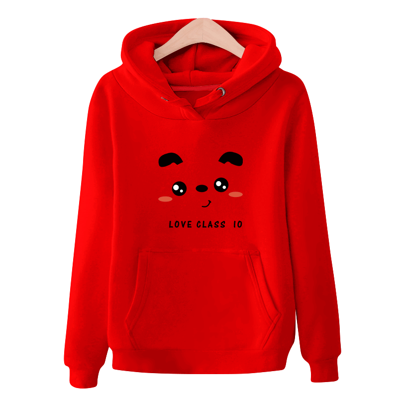 Kurzer Schwarzer Kapuzenpullis Hoodies Feder Schüler Schön Damen Kaufen