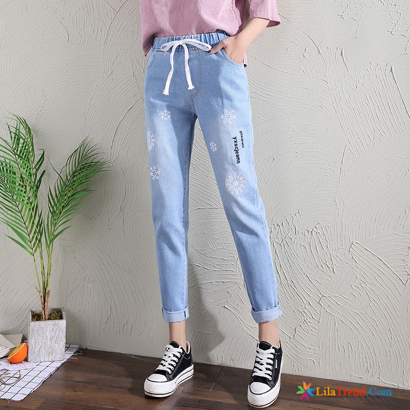 Lange Sommerhosen Hellblau Mädchen Freizeit Junior Jeans Kaufen