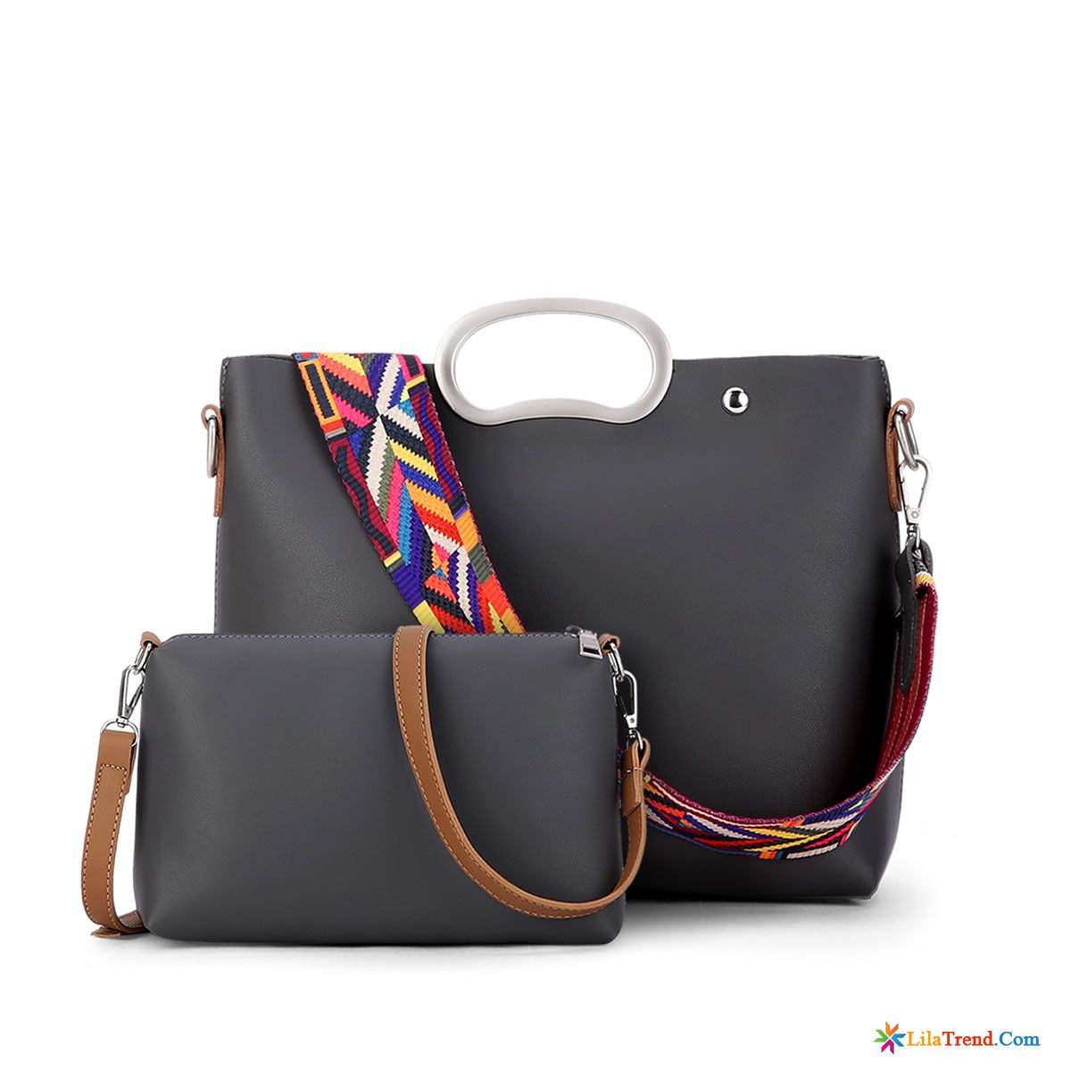 Leder Damen Umhängetasche Handtaschen Klein Schultertaschen Mehrfarbig Trend Kaufen