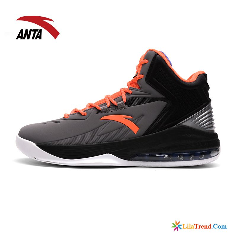 Lederschuhe Braun Herren Hohe Neue Basketballschuhe Cushioning Tragen Kaufen