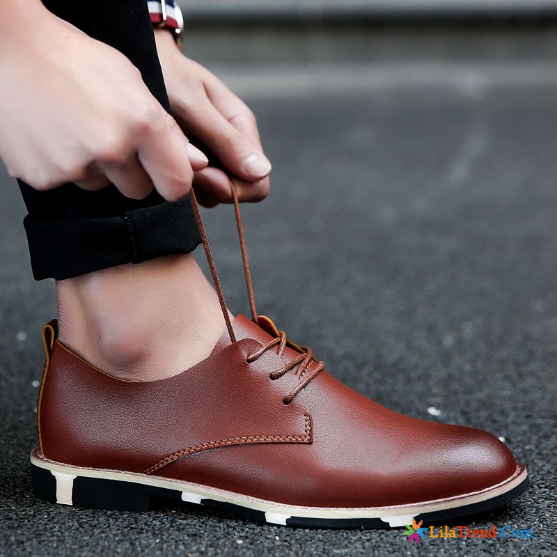 Leichte Schuhe Herren Neue Geschäft Trend Allgleiches Schnürschuhe Kaufen