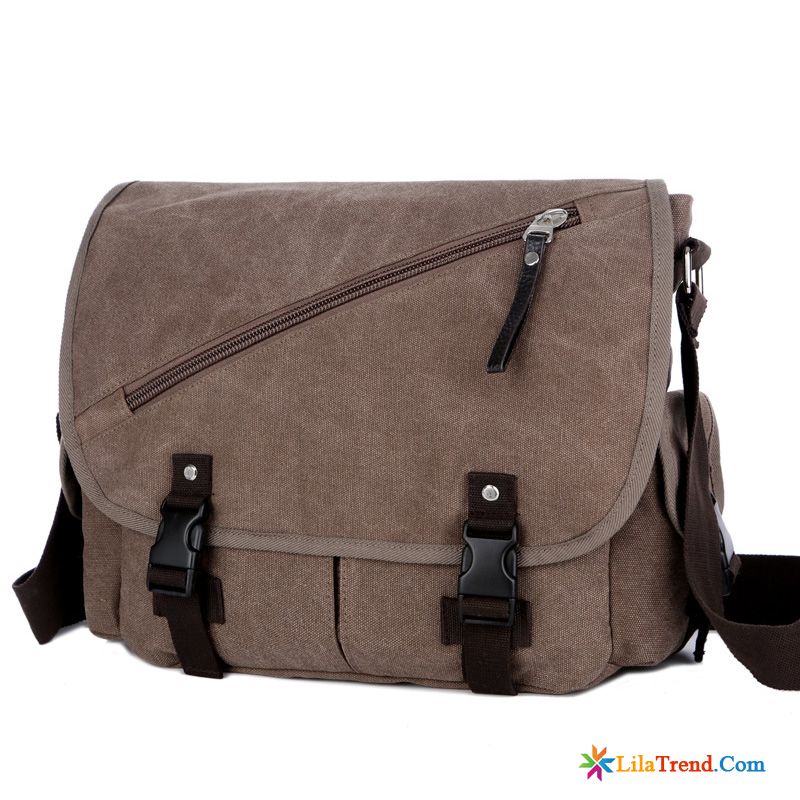 Messenger Bag Leder Herren Braun Rucksäck Messenger-tasche Canvastasche Das Neue Herren