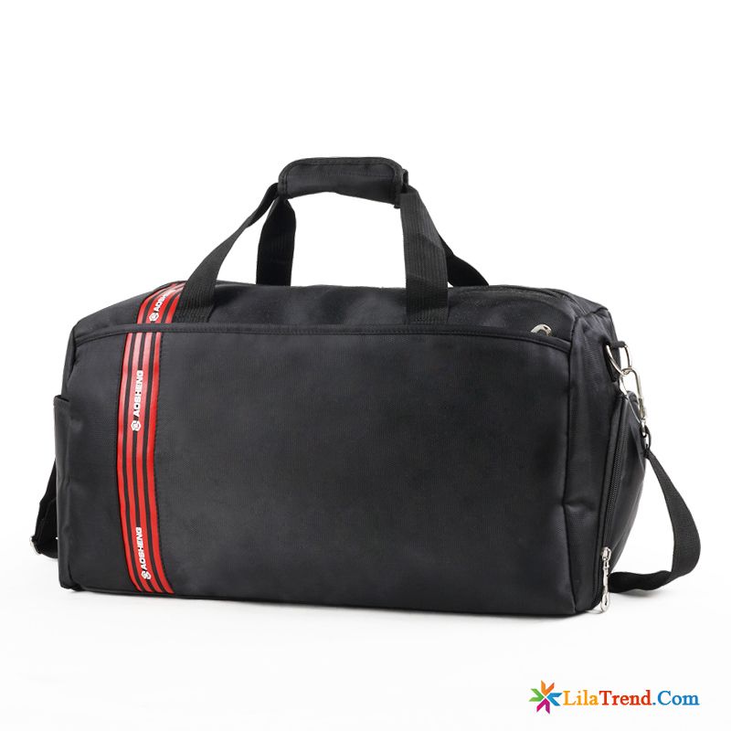 Messenger Bag Leder Herren Schwarz Grau Fitness Sporttaschen Wasserdicht Herren Tragbar Billig