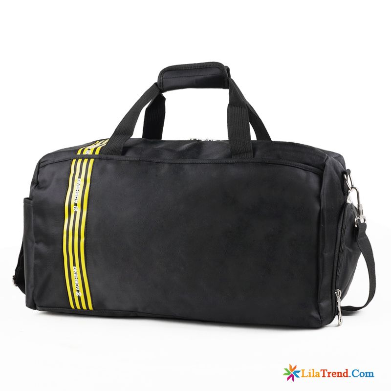 Messenger Bag Leder Herren Schwarz Grau Fitness Sporttaschen Wasserdicht Herren Tragbar Billig