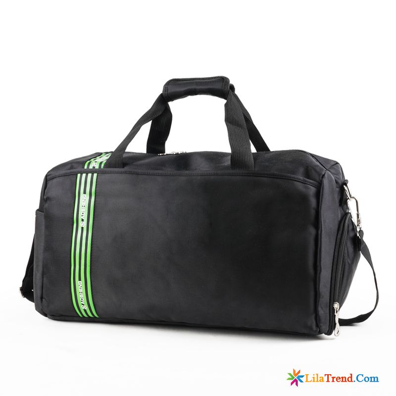 Messenger Bag Leder Herren Schwarz Grau Fitness Sporttaschen Wasserdicht Herren Tragbar Billig