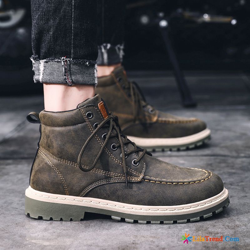 Mode Boots Für Herren Martin Stiehlt Neue Stiefel Cargo British Billig