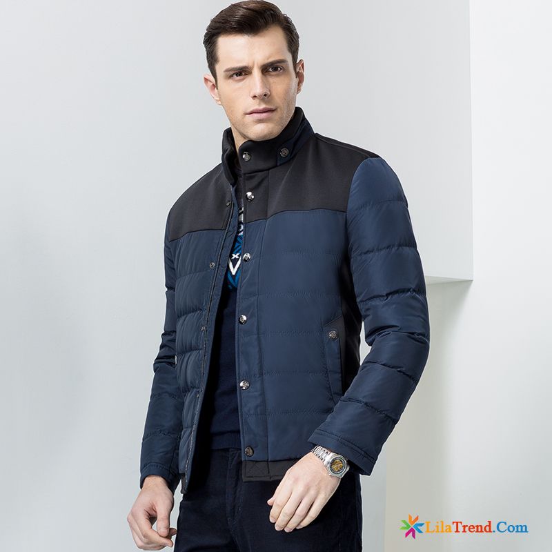 Mode Herren Daunenjacke Jugend Kurzer Absatz Daunenjacke Winter Mode Günstig