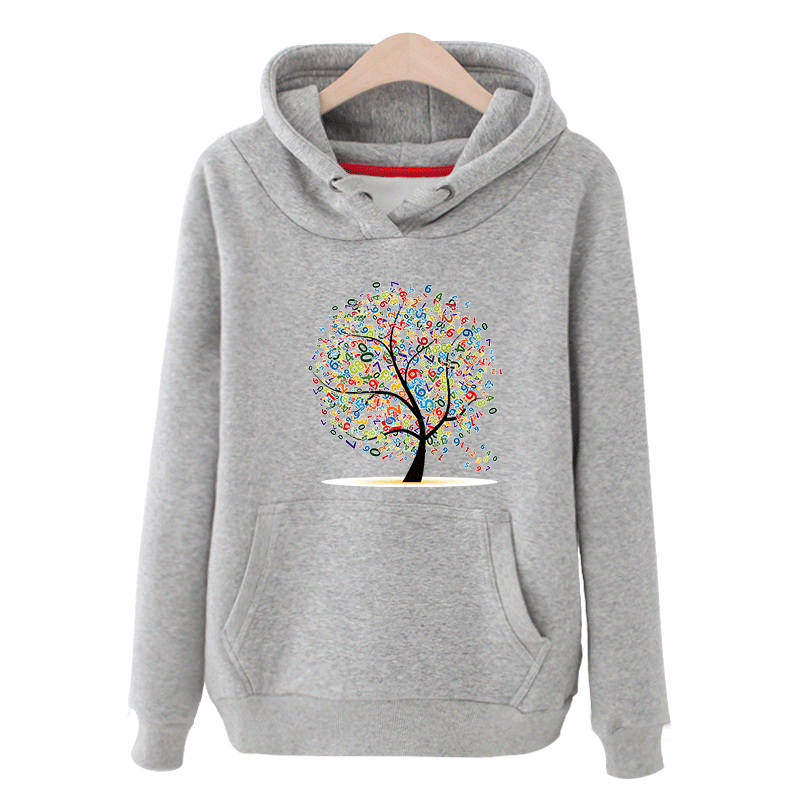 Mode Kapuzenpullis Für Damen Überzieher Dünn Feder Hoodies Trend