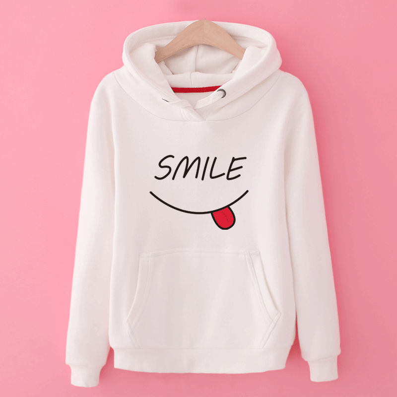 Mode Kapuzenpullis Für Damen Überzieher Dünn Feder Hoodies Trend