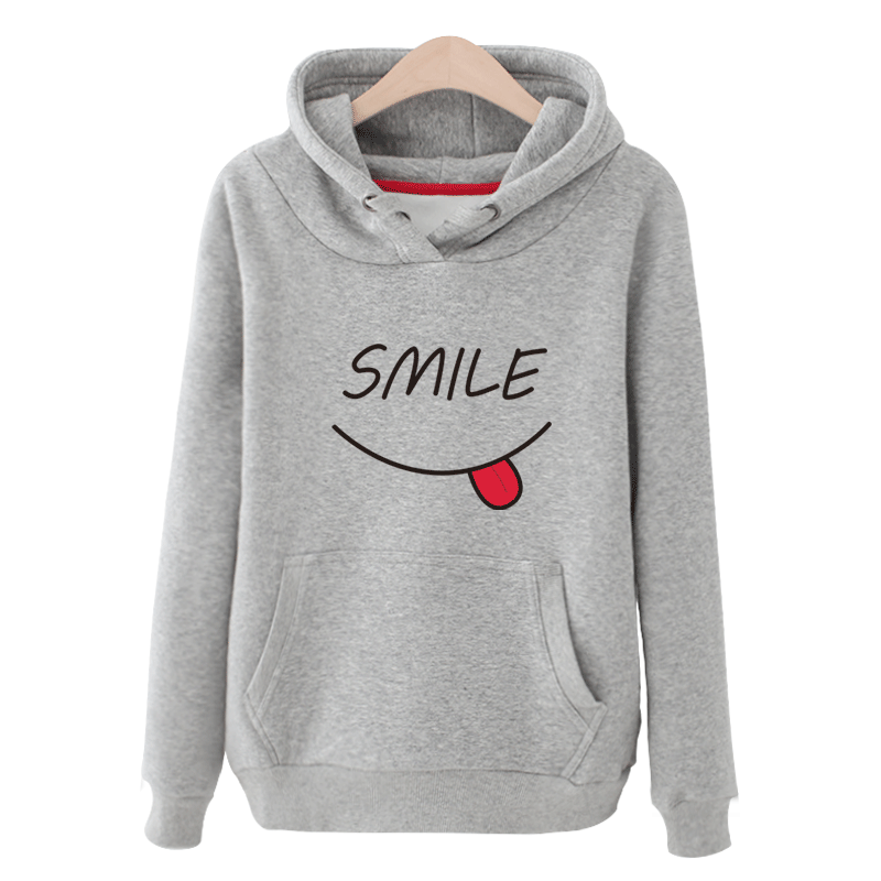 Mode Kapuzenpullis Für Damen Überzieher Dünn Feder Hoodies Trend