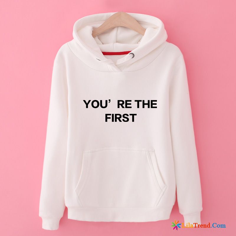 Mode Kapuzenpullis Für Damen Überzieher Dünn Feder Hoodies Trend