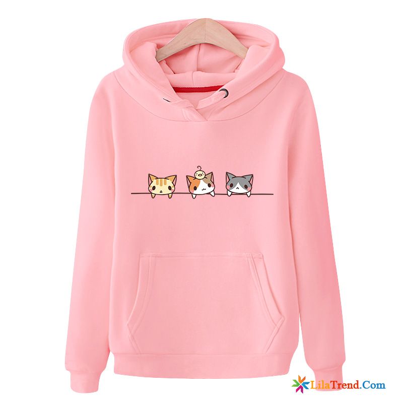 Mode Kapuzenpullis Für Damen Überzieher Dünn Feder Hoodies Trend