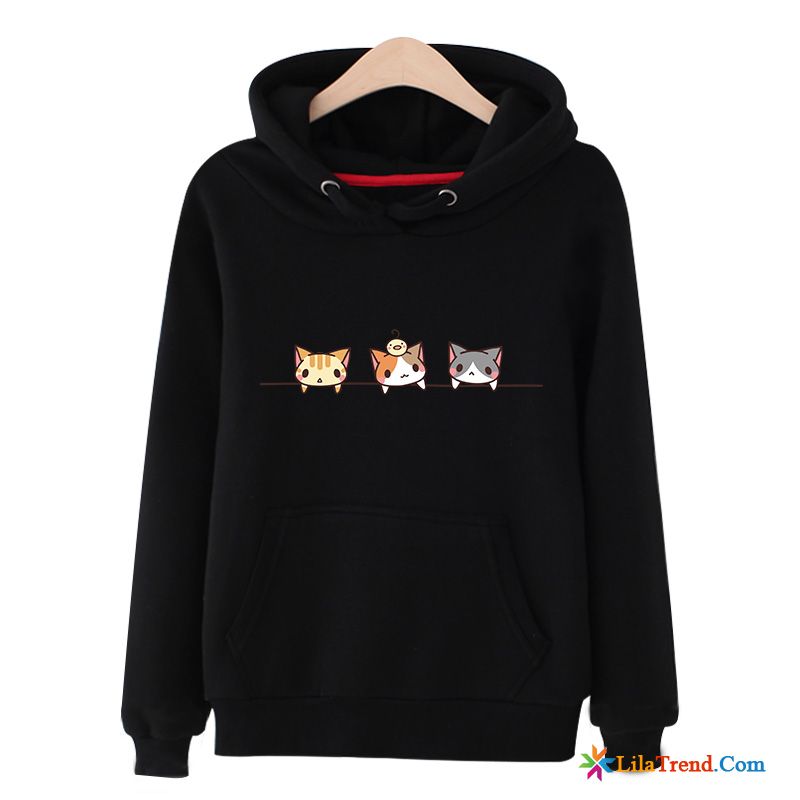 Mode Kapuzenpullis Für Damen Überzieher Dünn Feder Hoodies Trend