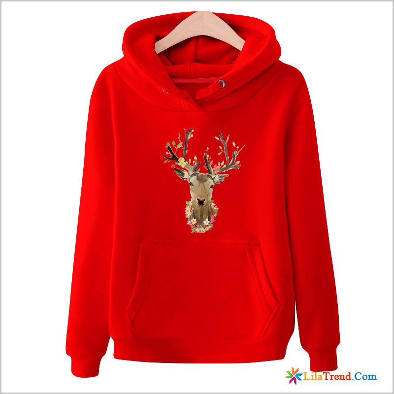 Mode Kapuzenpullis Für Damen Überzieher Dünn Feder Hoodies Trend