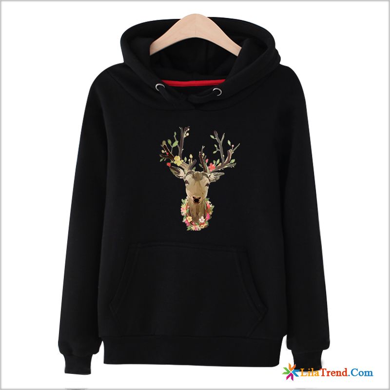 Mode Kapuzenpullis Für Damen Überzieher Dünn Feder Hoodies Trend