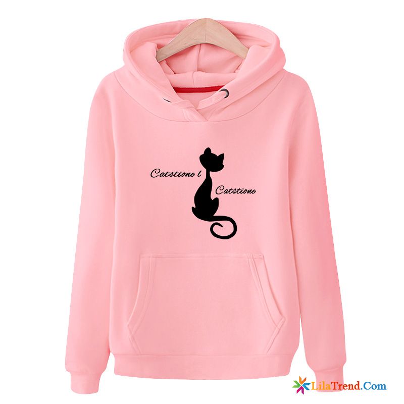 Mode Kapuzenpullis Für Damen Überzieher Dünn Feder Hoodies Trend