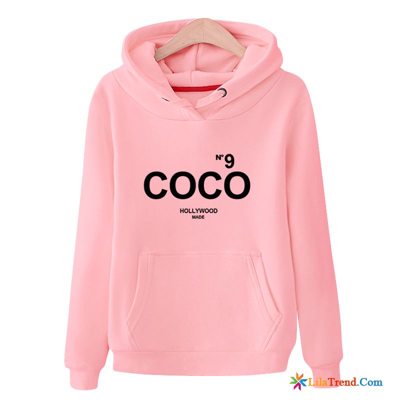 Mode Kapuzenpullis Für Damen Überzieher Dünn Feder Hoodies Trend