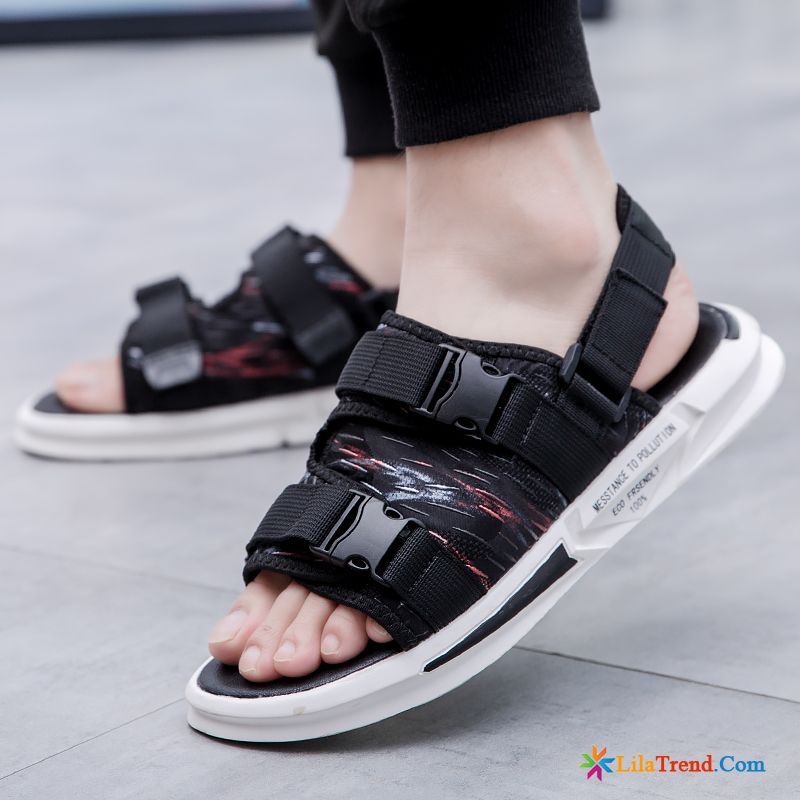 Mode Sandalen Herren Weiß Weiche Sohle Strand Neue Mode Hausschuhe Billig