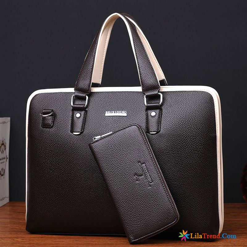 Mode Taschen Herren Freizeit Messenger-tasche Ledertasche Herren Handtaschen Kaufen