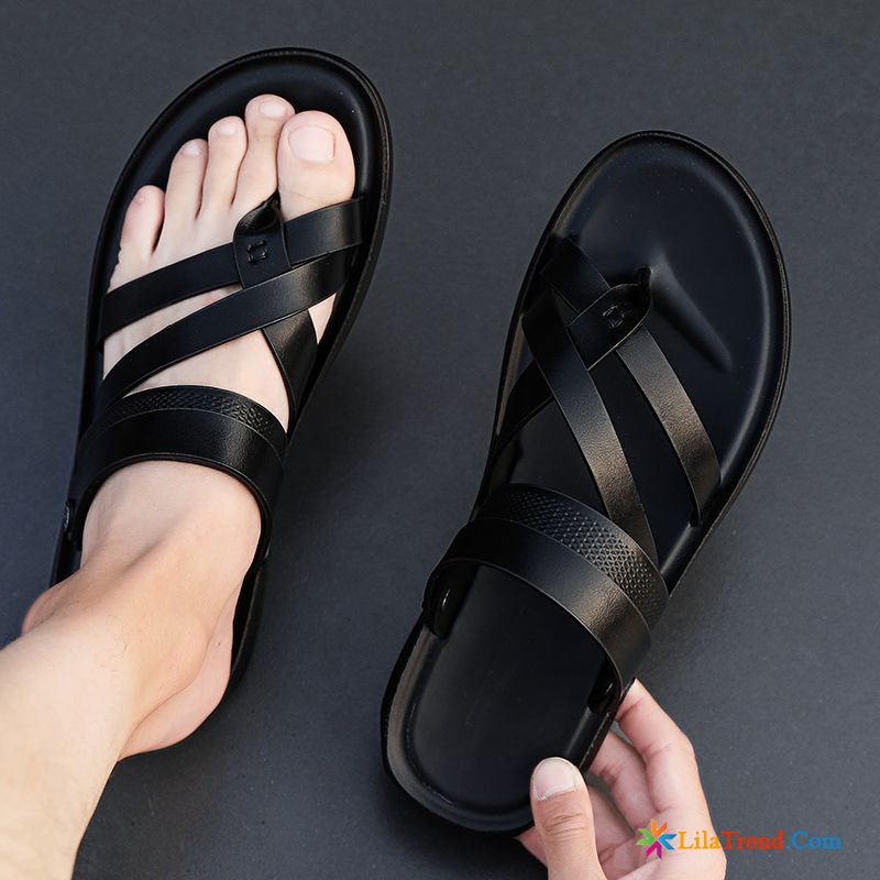 Moderne Herren Hausschuhe Sandalen Neue Strand Trend Persönlichkeit Günstig