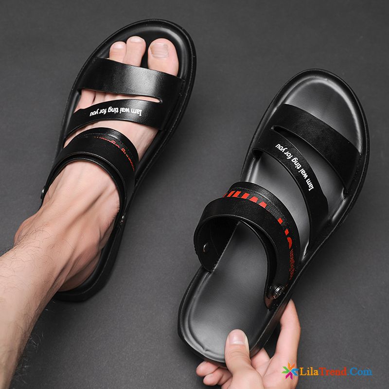 Moderne Herren Hausschuhe Sandalen Neue Strand Trend Persönlichkeit Günstig