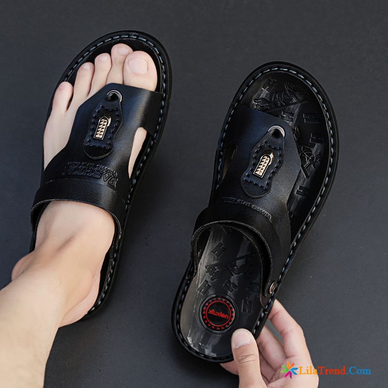 Moderne Herren Hausschuhe Sandalen Neue Strand Trend Persönlichkeit Günstig