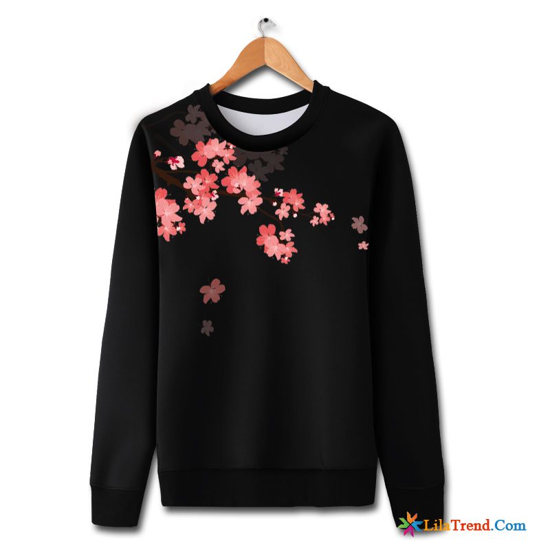 Moderne Kapuzenpulli Herren Pflanze Blume Hoodies Kreativ Große Größe Kaufen