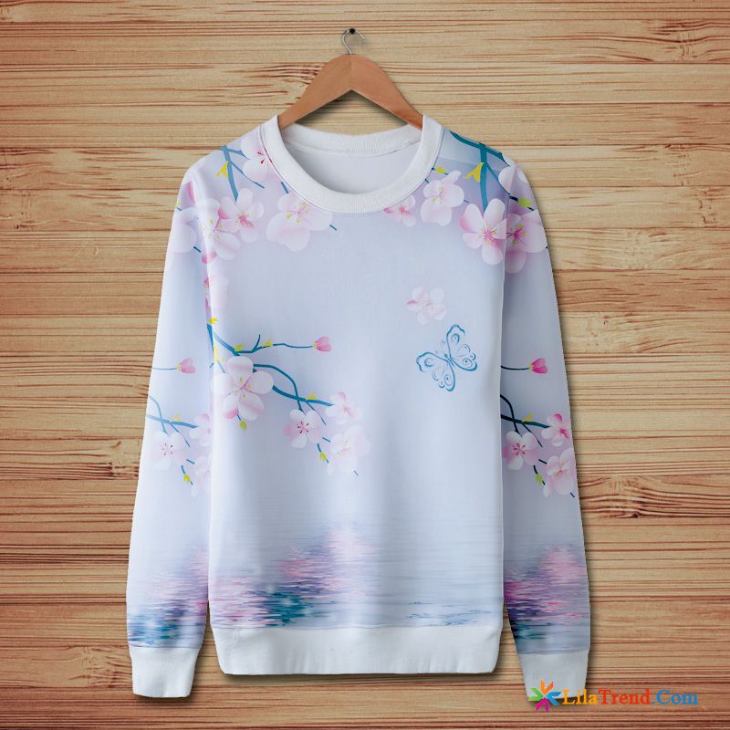 Moderne Kapuzenpulli Herren Pflanze Blume Hoodies Kreativ Große Größe Kaufen