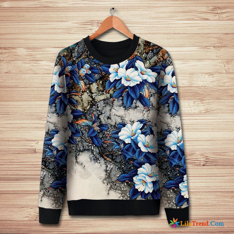 Moderne Kapuzenpulli Herren Pflanze Blume Hoodies Kreativ Große Größe Kaufen