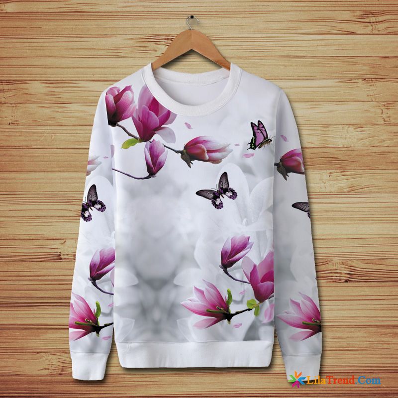 Moderne Kapuzenpulli Herren Pflanze Blume Hoodies Kreativ Große Größe Kaufen