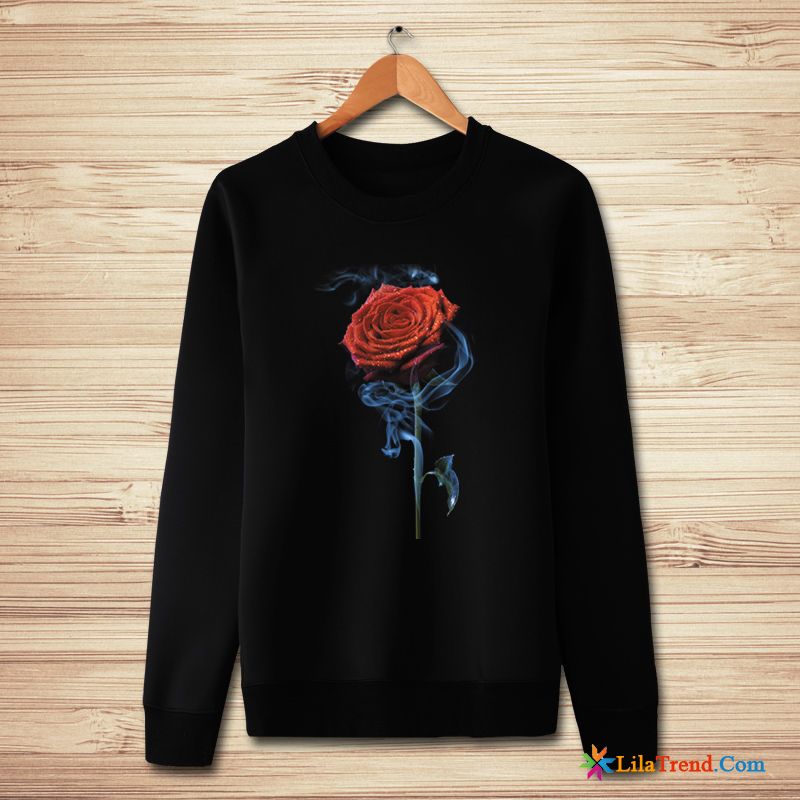 Moderne Kapuzenpulli Herren Pflanze Blume Hoodies Kreativ Große Größe Kaufen