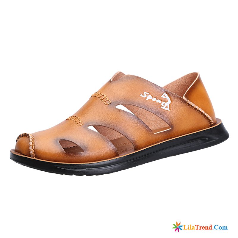 Offene Schuhe Männer Trend Sommer Casual Sandalen Atmungsaktiv Günstig