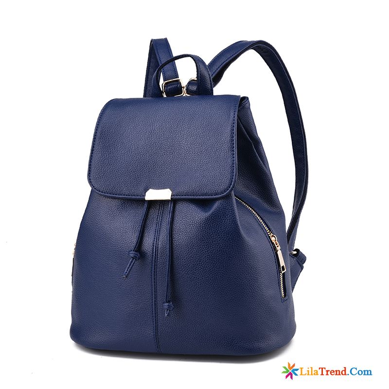 Retro Rucksäck Damen Rucksack Das Neue Trend Pu-leder Freizeit Sale