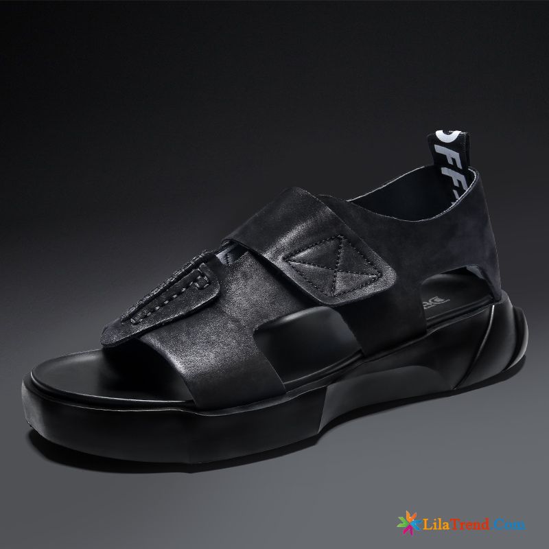 Riemensandalen Herren Casual Trend Hohe Allgleiches Weiß Kaufen