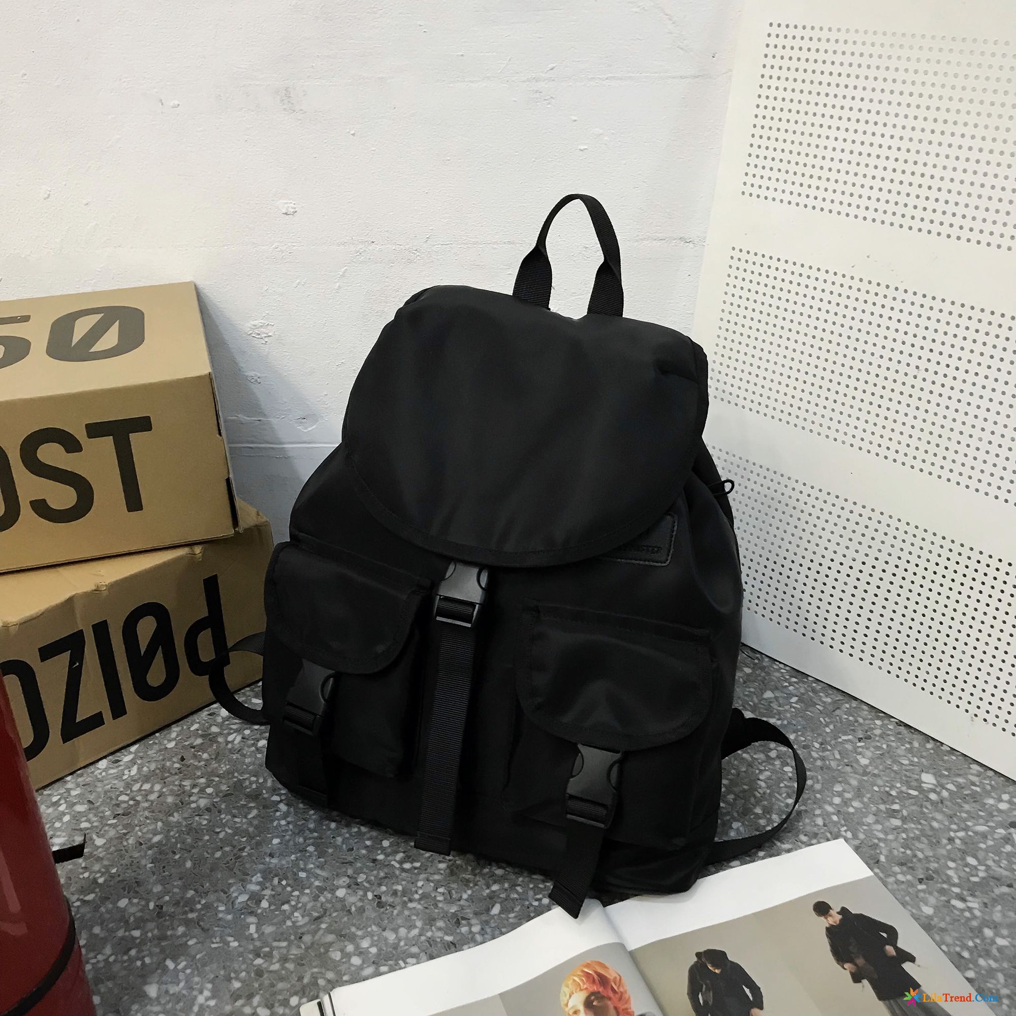 Rucksäck Blau Braun Schüler Rucksack Trend Schulranzen Reise Günstig