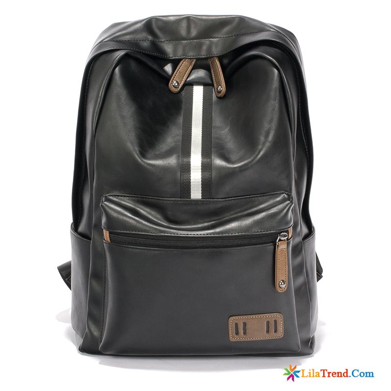 Rucksäck Herren Leicht Hellrosa Rucksack Pu-leder Trend Freizeit Schüler Rabatt