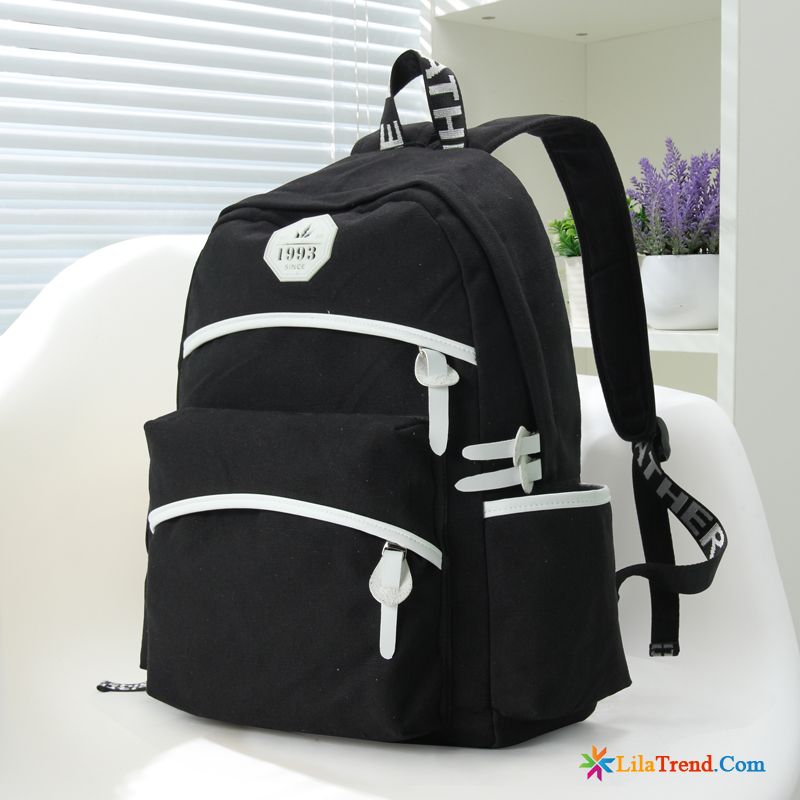 Rucksäck Leder Schwarz Damen Gelb Schüler Reise Segeltuch Freizeit Rucksack Billig