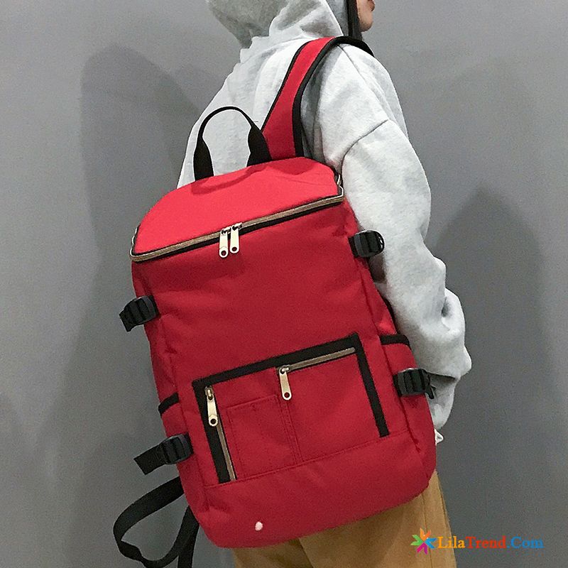 Rucksäck Mode Herren Dunkelblau Segeltuch Frau Mode Rucksack Trend