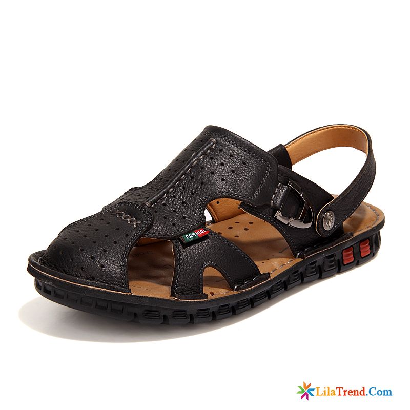 Sale Sandalen Herren Weiche Sohle Rutschsicher Pantolette Strand Schuhe Günstig