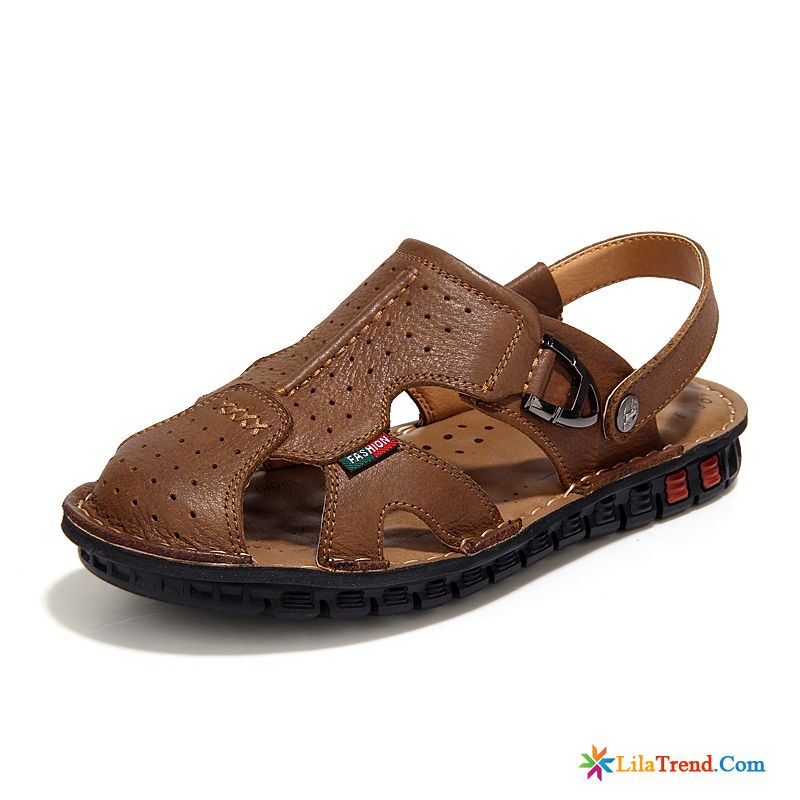 Sale Sandalen Herren Weiche Sohle Rutschsicher Pantolette Strand Schuhe Günstig